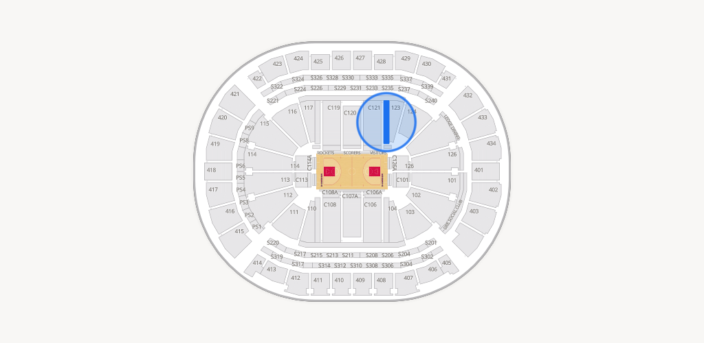 Toyota Center Seating Chart
