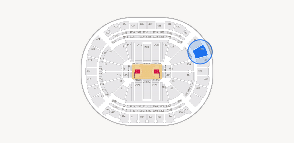 Toyota Center Seating Chart