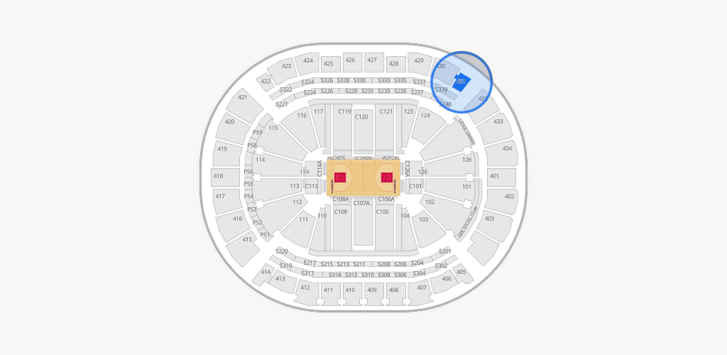 Toyota Center Seating Chart