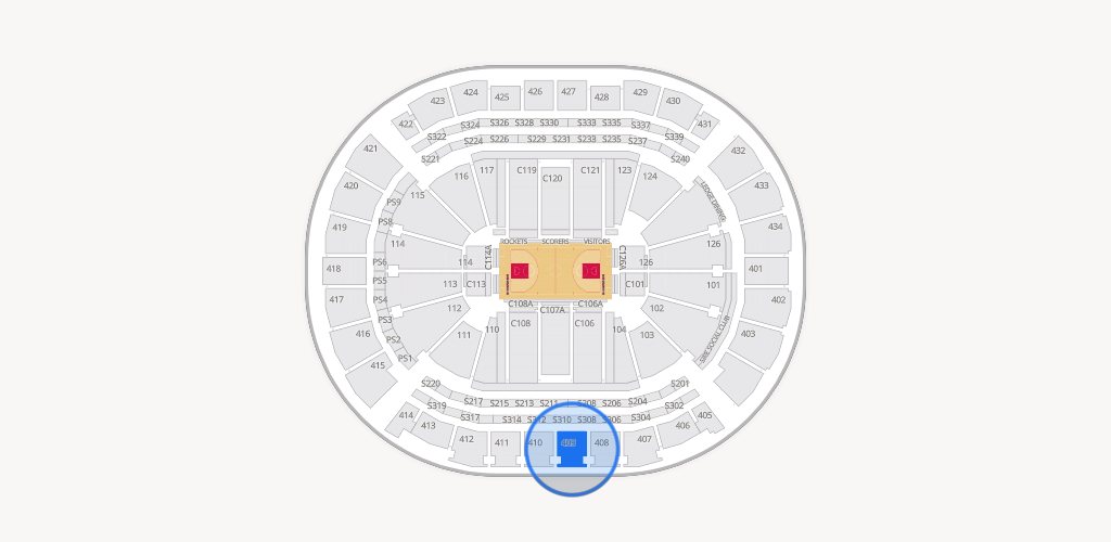 Toyota Center Seating Chart