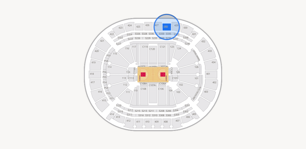 Toyota Center Seating Chart