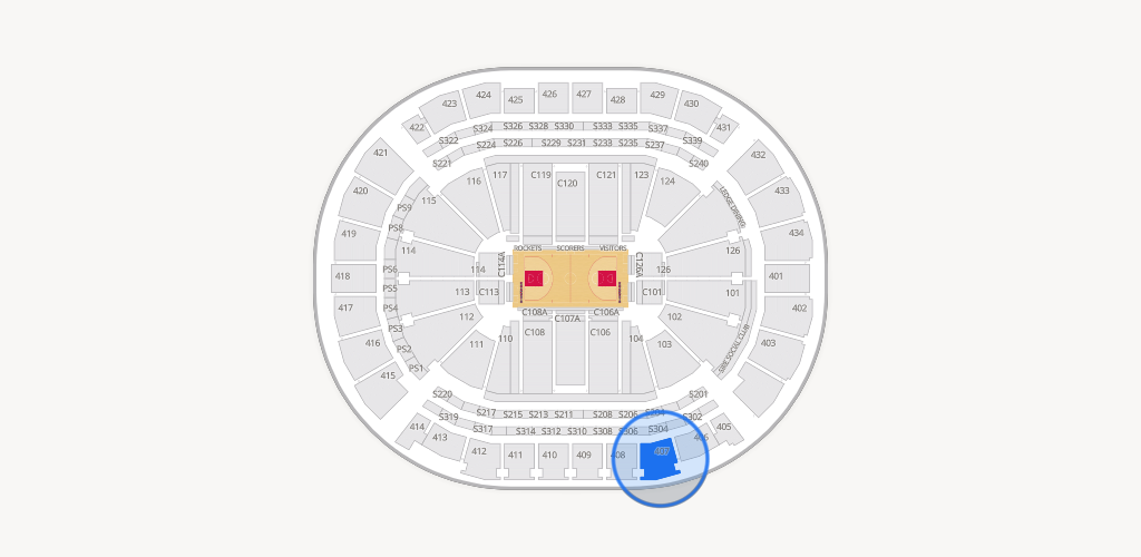 Toyota Center Seating Chart