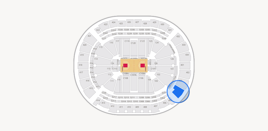 Toyota Center Seating Chart