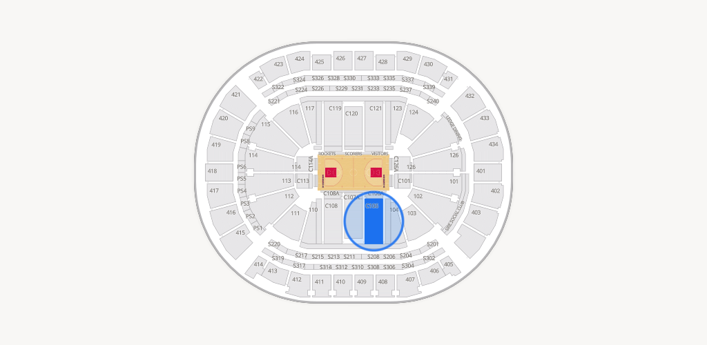Toyota Center Seating Chart