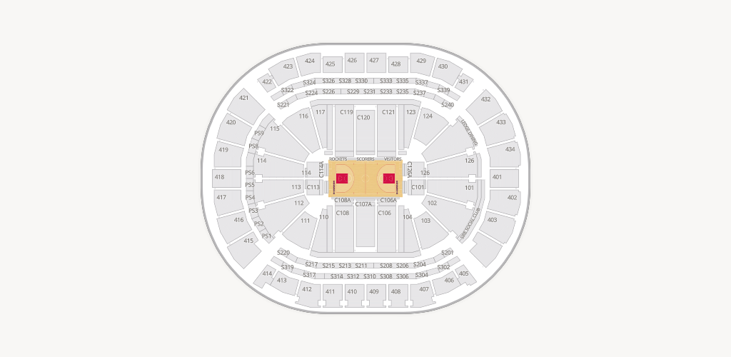 Toyota Center Seating Chart
