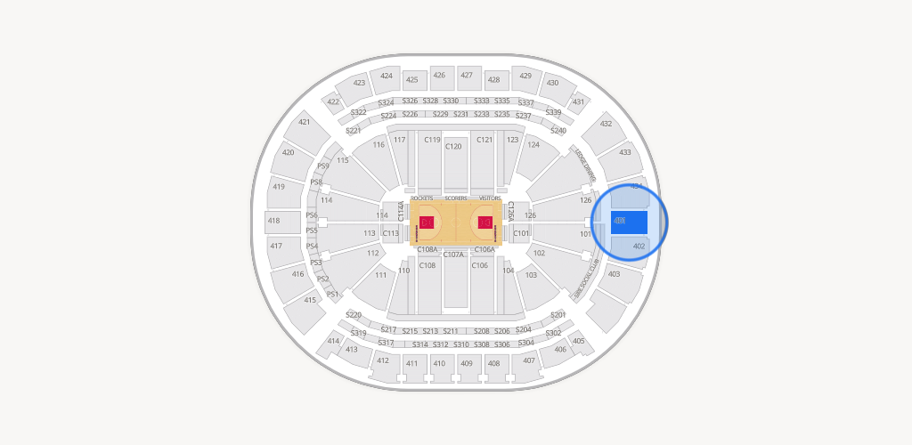 Toyota Center Seating Chart