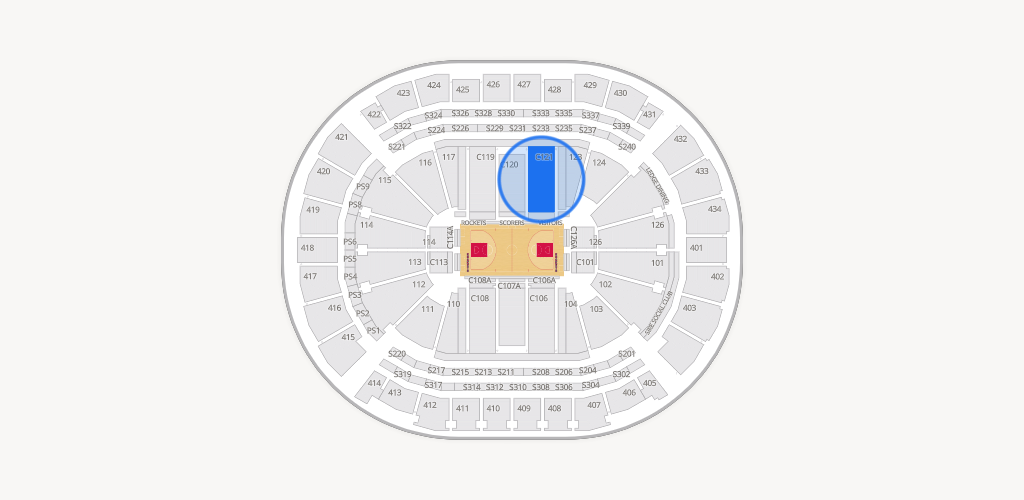 Toyota Center Seating Chart