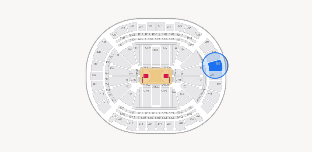 Toyota Center Seating Chart