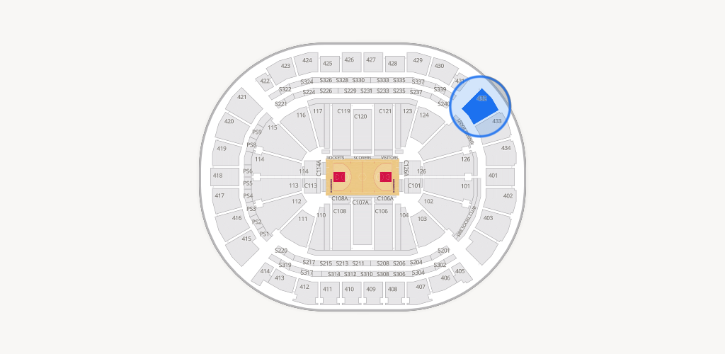 Toyota Center Seating Chart