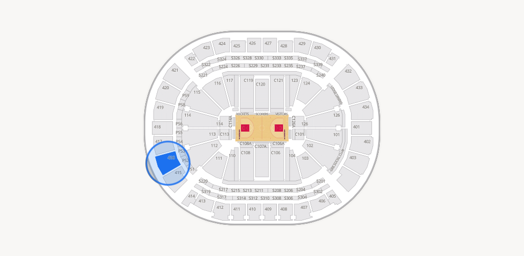 Toyota Center Seating Chart