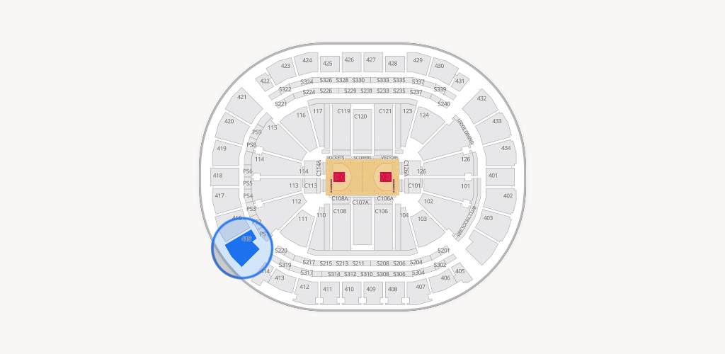 Toyota Center Seating Chart