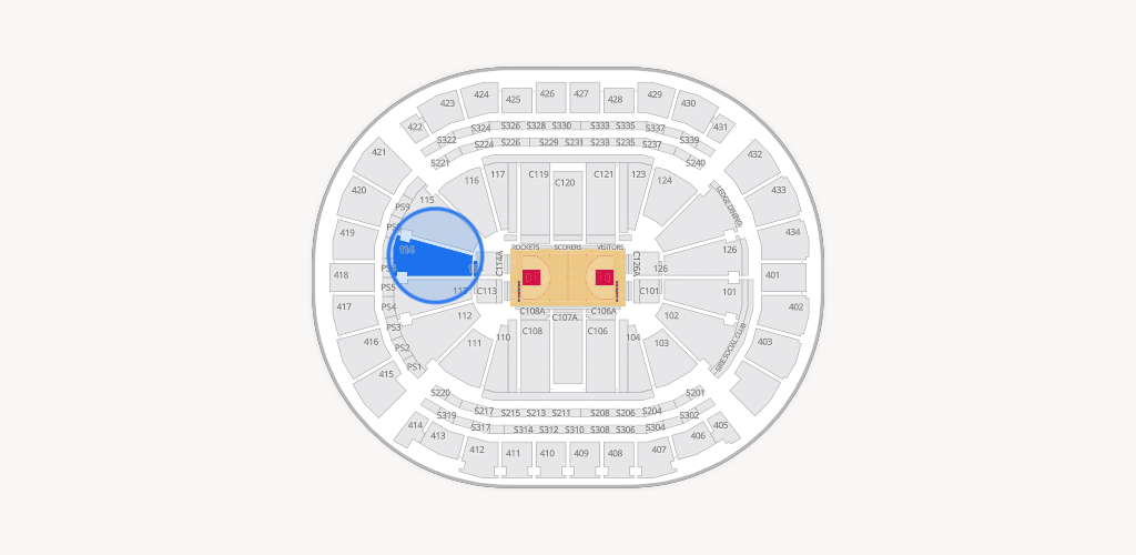 Toyota Center Seating Chart