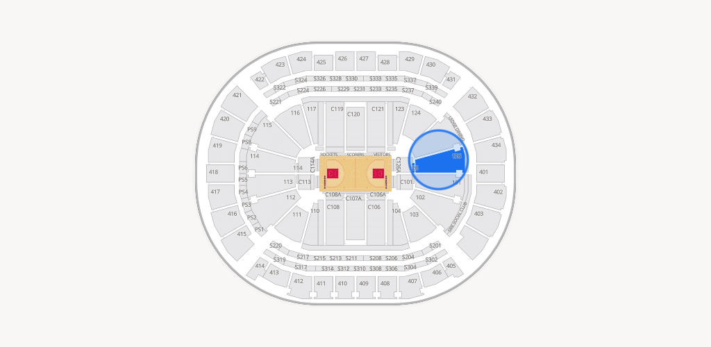 Toyota Center Seating Chart
