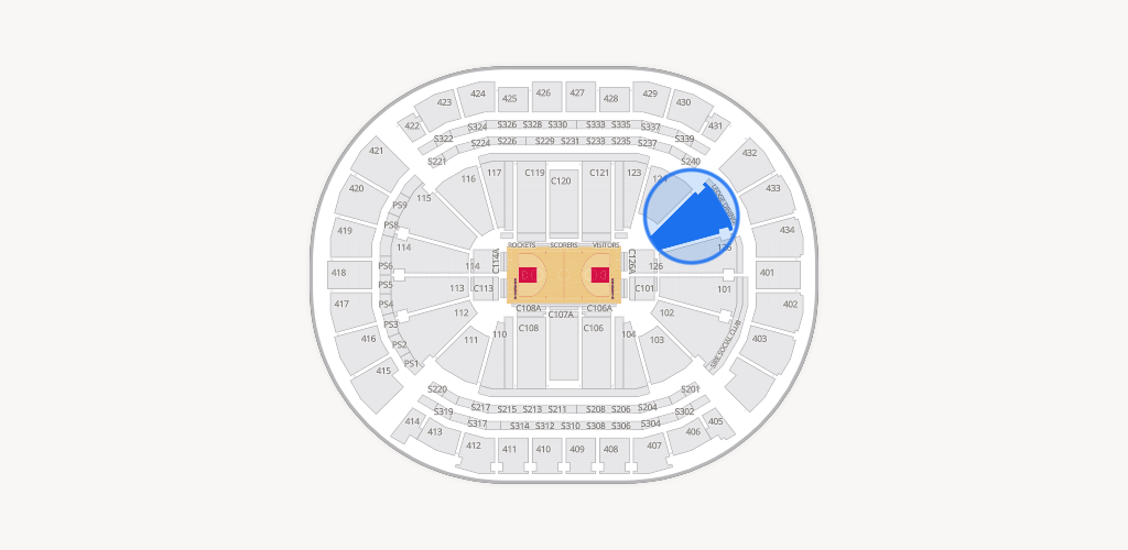 Toyota Center Seating Chart