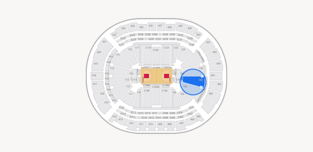 Toyota Center Seating Chart