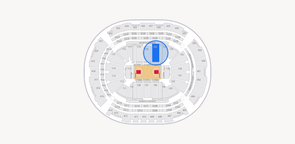 Toyota Center Seating Chart