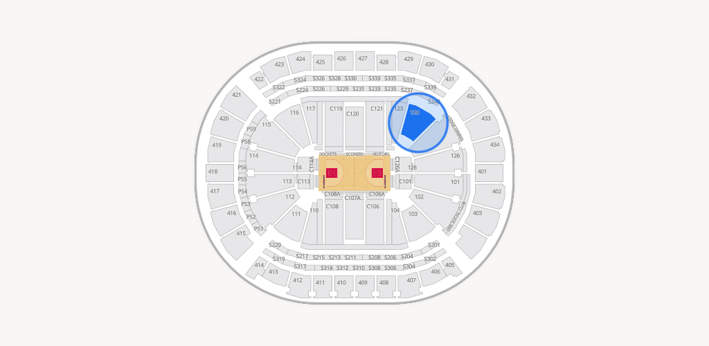 Toyota Center Seating Chart