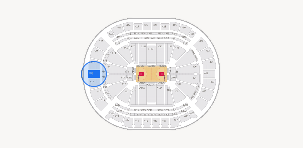 Toyota Center Seating Chart