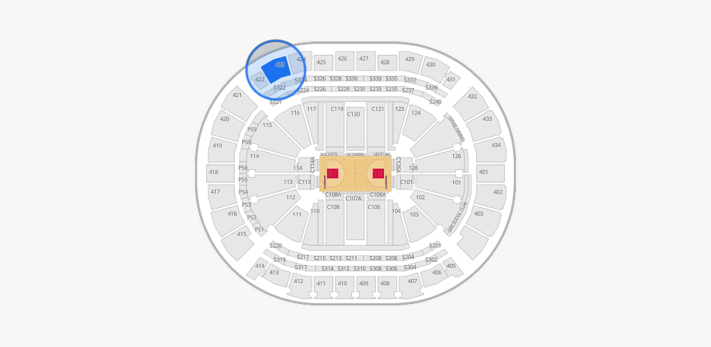 Toyota Center Seating Chart