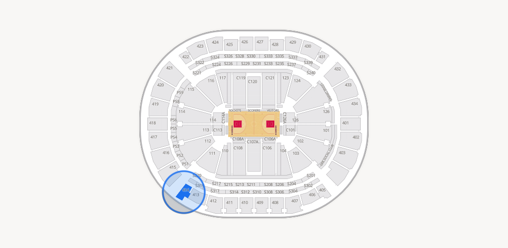 Toyota Center Seating Chart