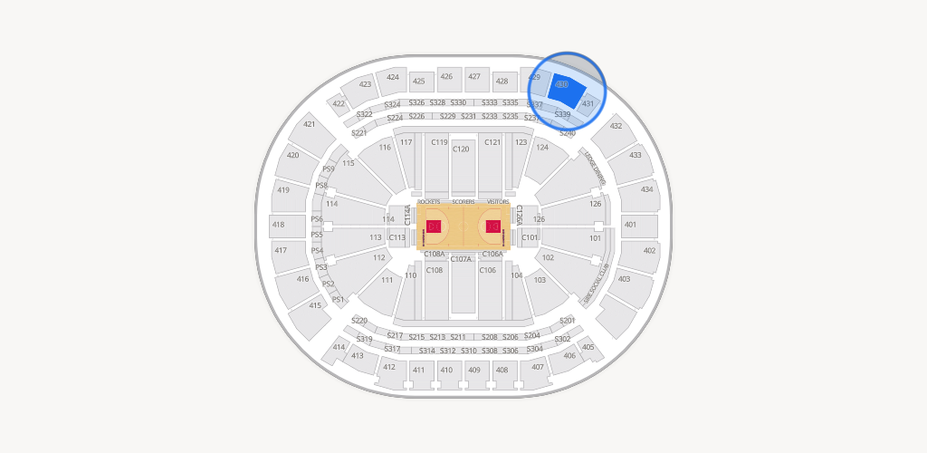 Toyota Center Seating Chart
