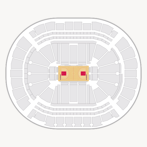 Toyota Center seating chart