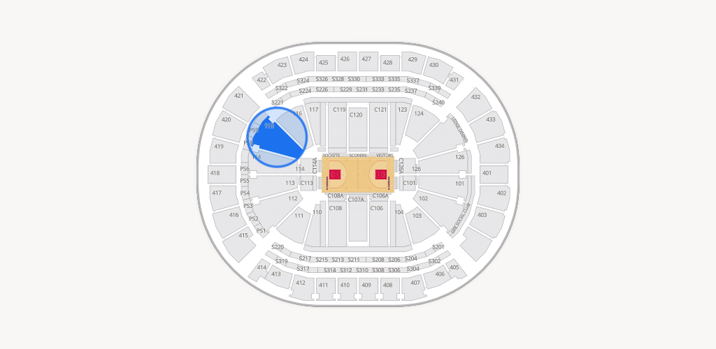 Toyota Center Seating Chart