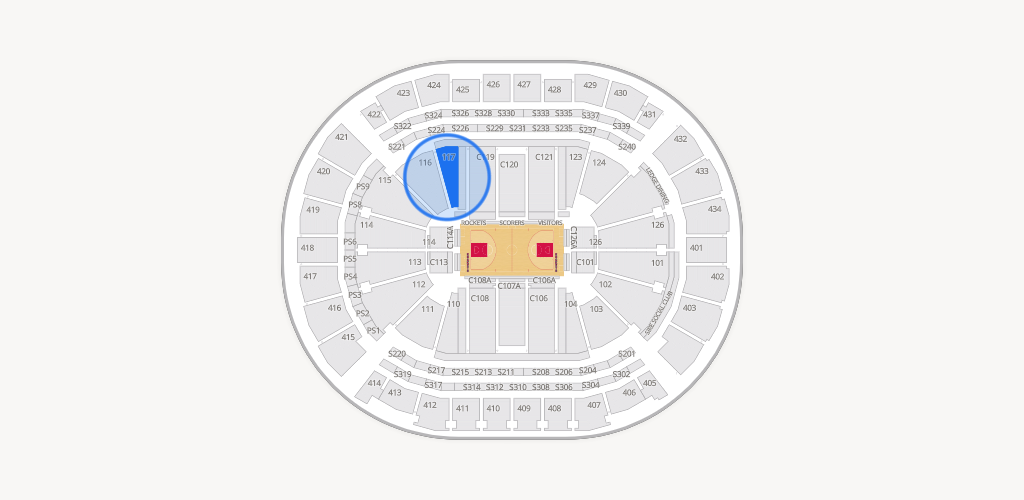 Toyota Center Seating Chart