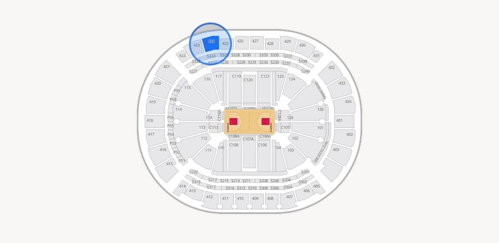 Toyota Center Seating Chart