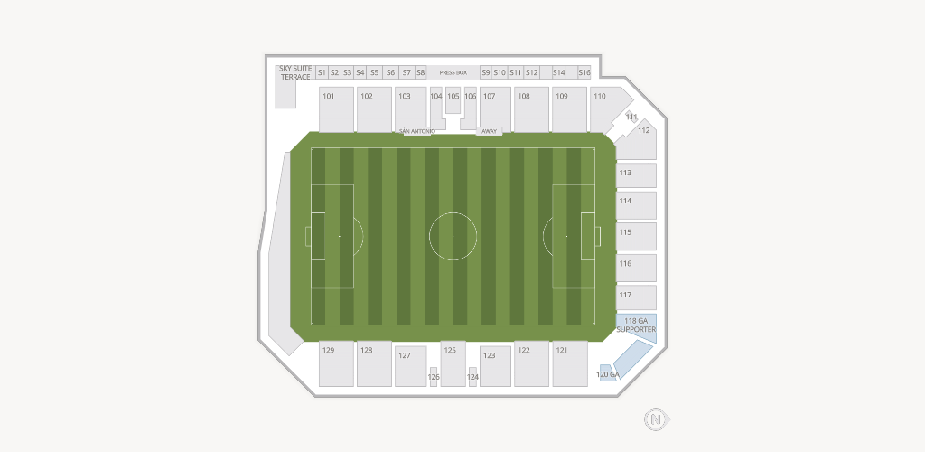Toyota Field Seating Chart
