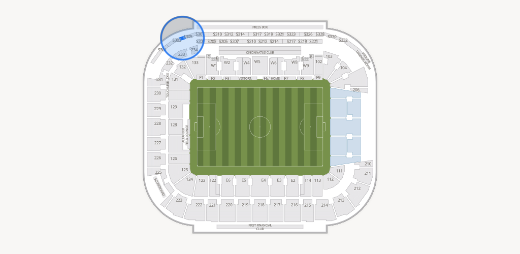 TQL Stadium Seating Chart