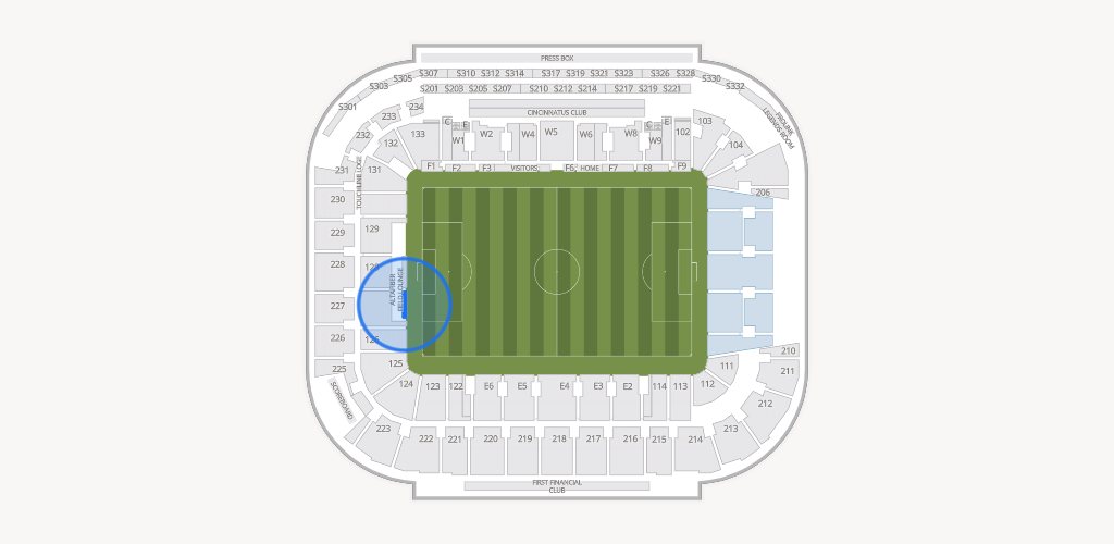 TQL Stadium Seating Chart