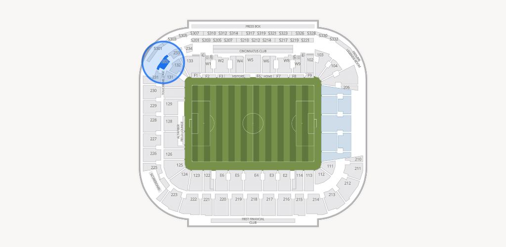 TQL Stadium Seating Chart