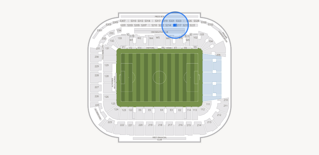 TQL Stadium Seating Chart