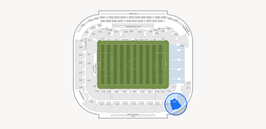 TQL Stadium Seating Chart