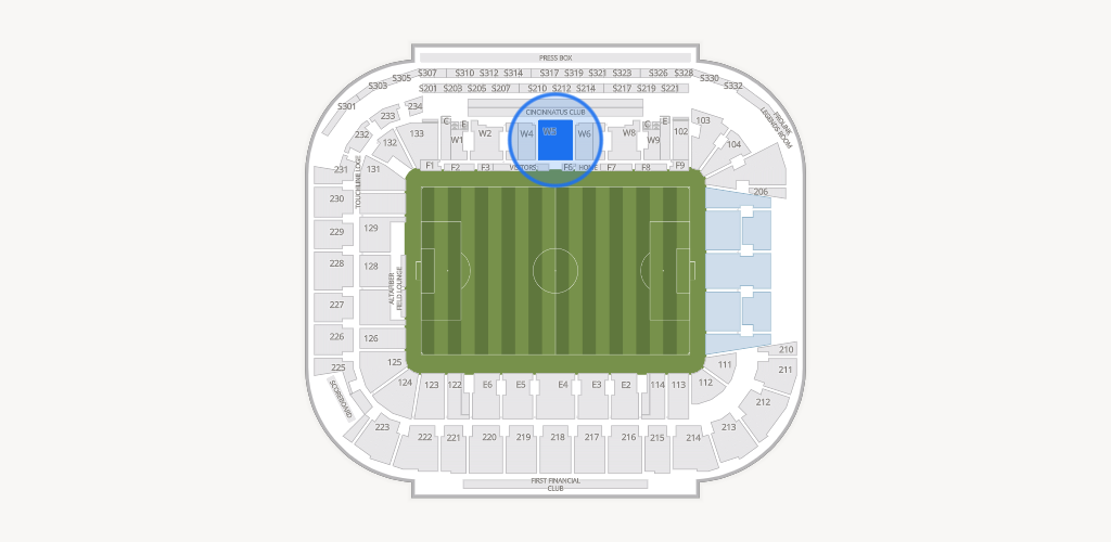 TQL Stadium Seating Chart