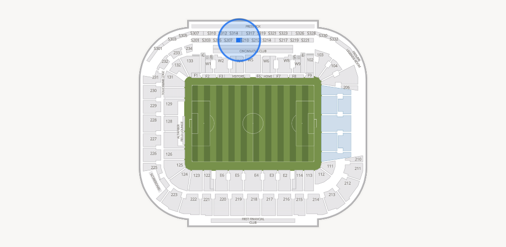 TQL Stadium Seating Chart