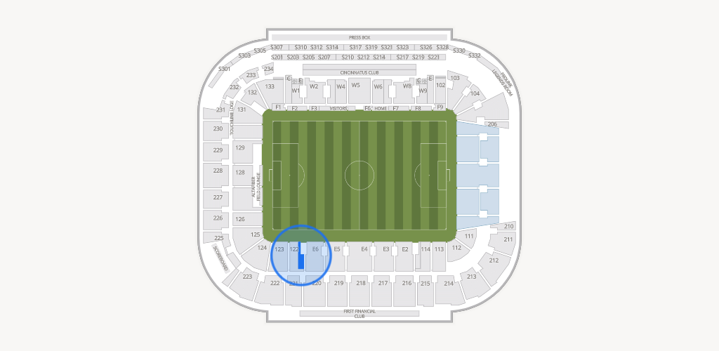TQL Stadium Seating Chart