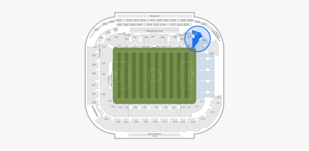 TQL Stadium Seating Chart