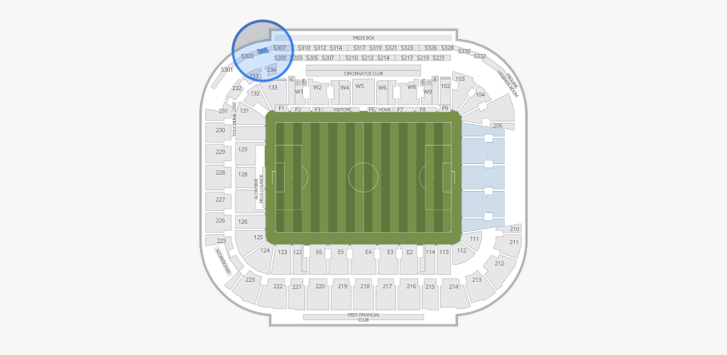 TQL Stadium Seating Chart