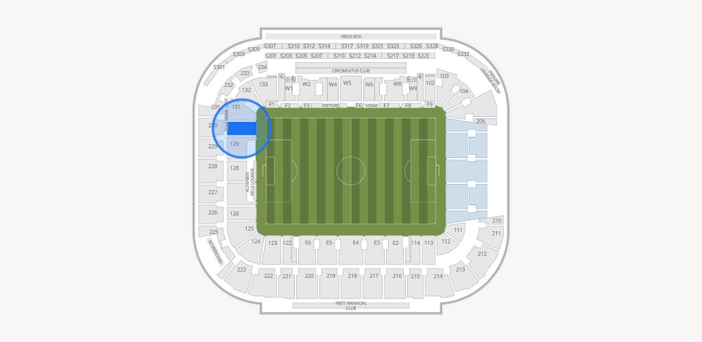 TQL Stadium Seating Chart