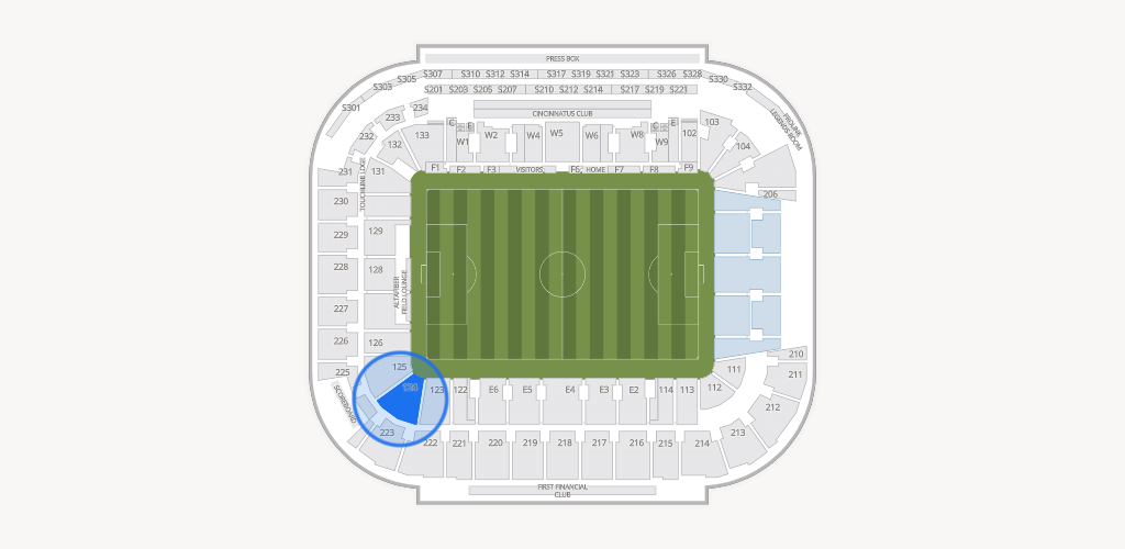 TQL Stadium Seating Chart