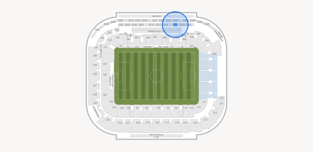 TQL Stadium Seating Chart