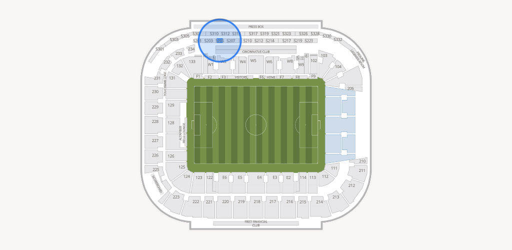 TQL Stadium Seating Chart