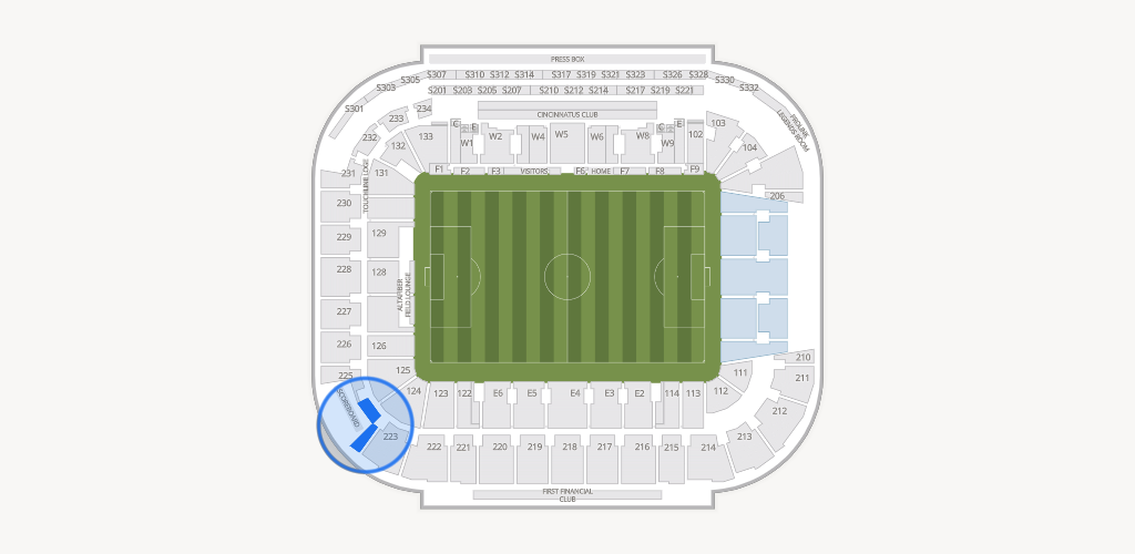 TQL Stadium Seating Chart
