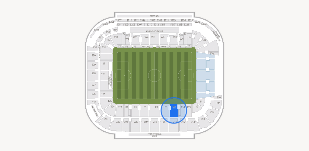 TQL Stadium Seating Chart