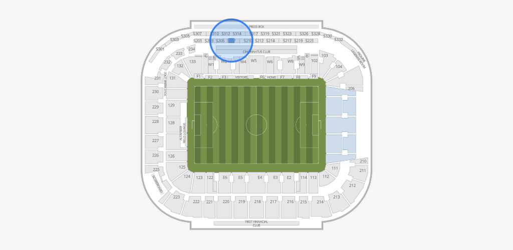 TQL Stadium Seating Chart