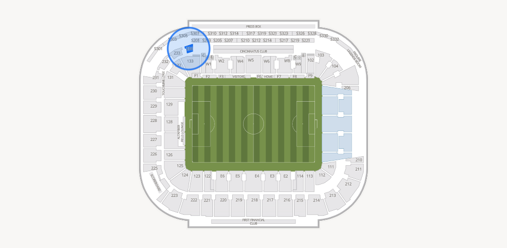 TQL Stadium Seating Chart