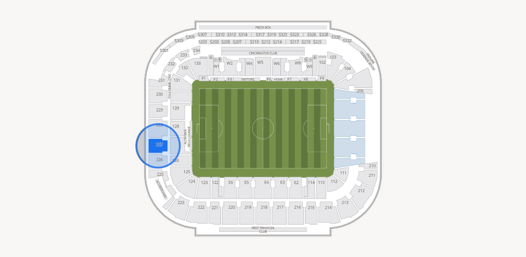 TQL Stadium Seating Chart