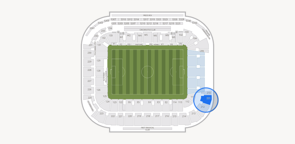 TQL Stadium Seating Chart